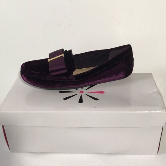 Isaac Mizrahi Live! Velvet Moccasins with Bow - Picture 7 of 7